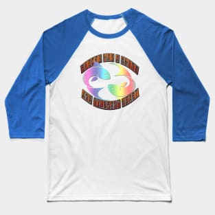 Pisces T-shirt with a white and indulgent heart Baseball T-Shirt